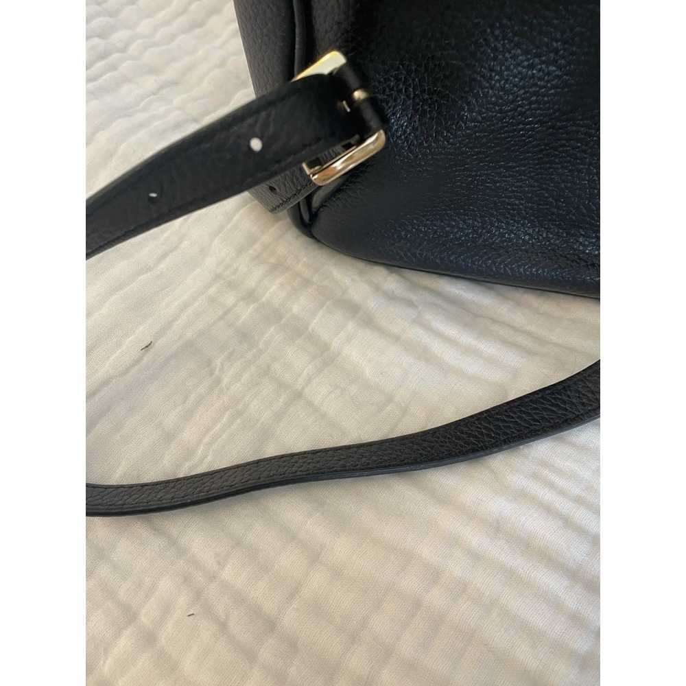 Michael Kors pebbled leather Abbey Backpack Leather Logo - Picture 6 of 13